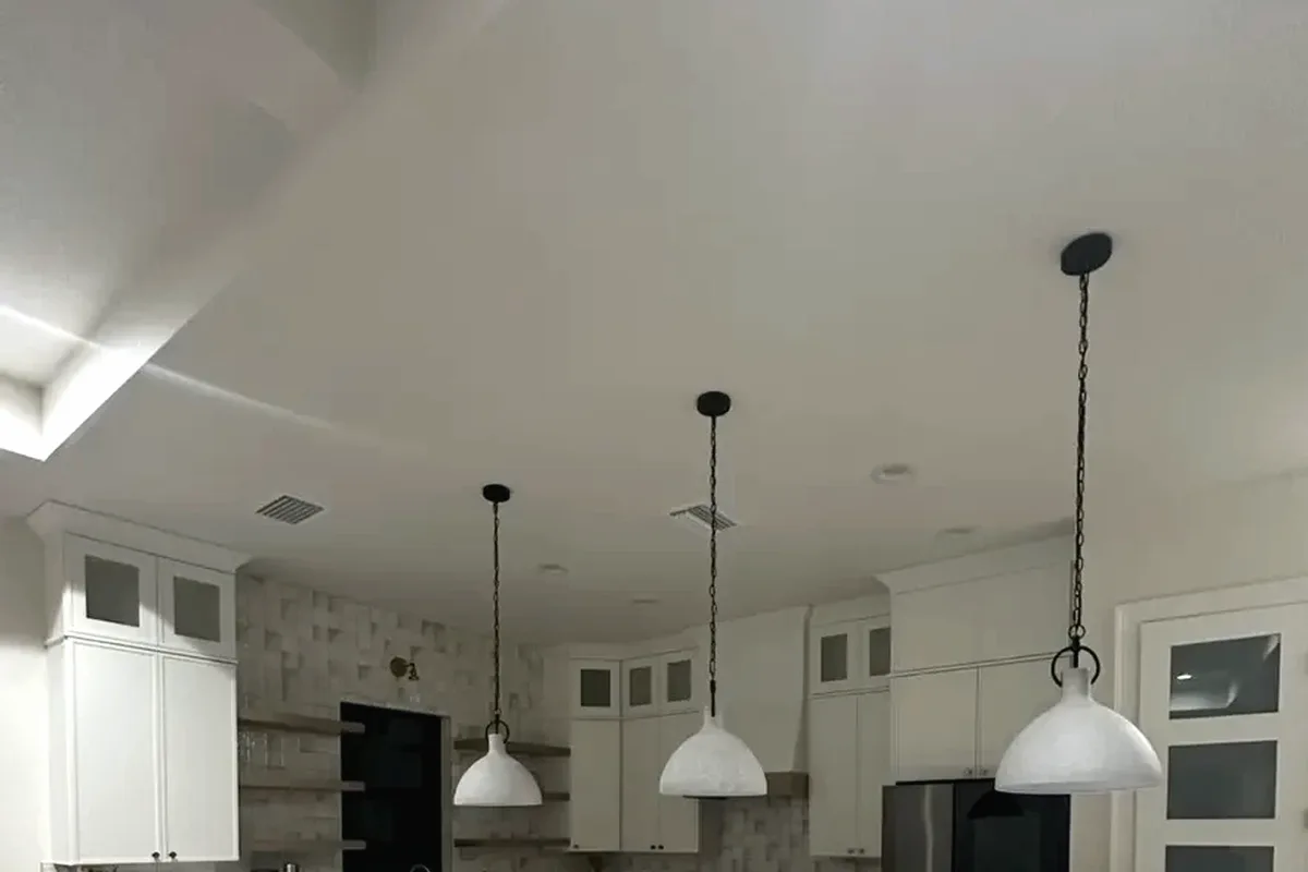 Kitchen remodeling detail for Sarasota and Charlotte Counties showing coordinated finished-room work