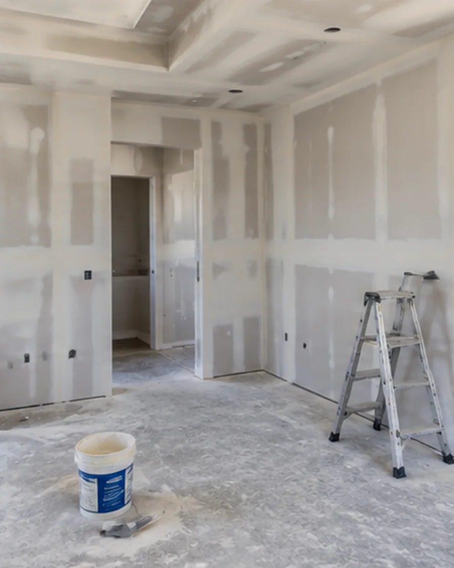 Finish installation during restoration reconstruction