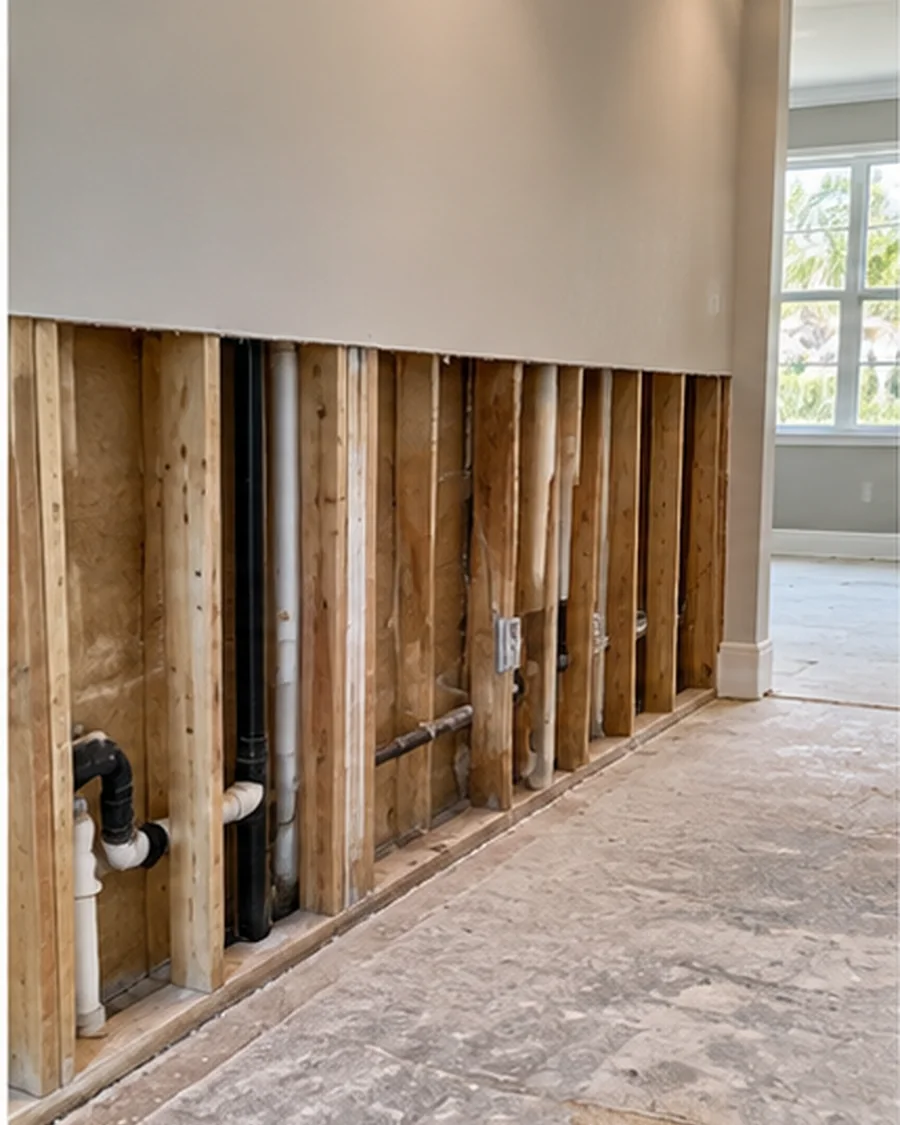 Moisture monitoring during structural drying