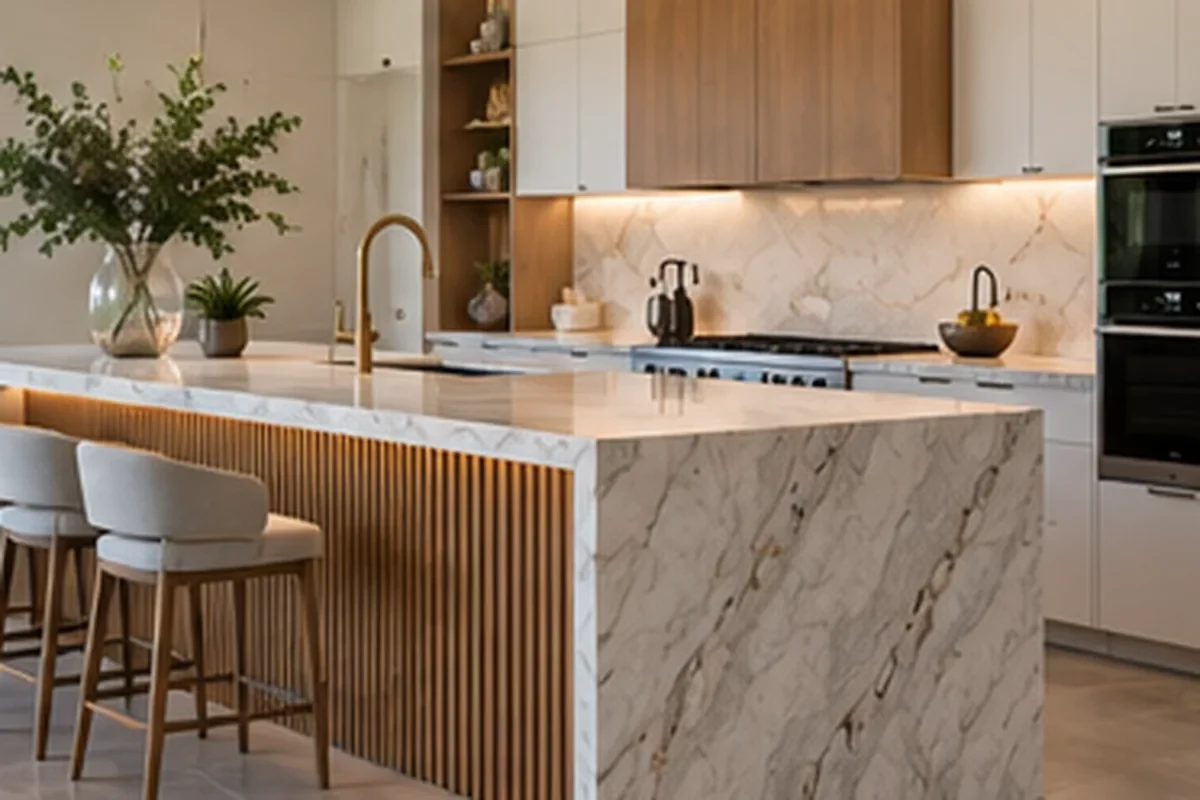 Kitchen remodeling detail for Port Charlotte showing coordinated finished-room work