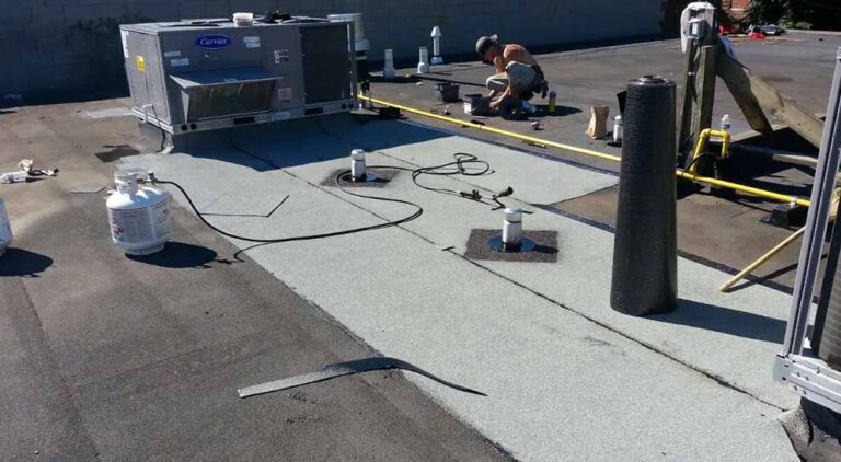 How To Repair A Commercial Flat Roof