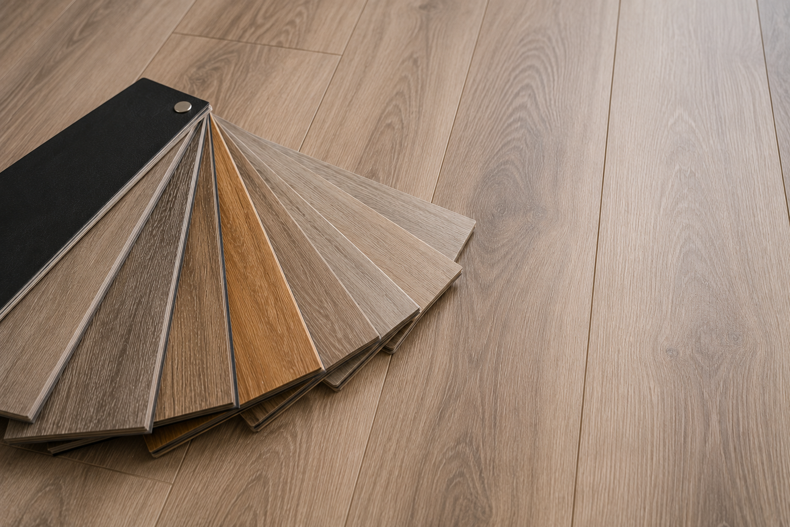 Flooring material options for LVP laminate tile and vinyl plank flooring in Southwest Florida