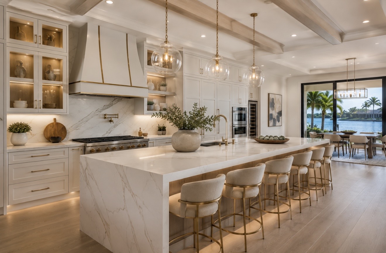 Kitchen remodeling idea cabinets countertops backsplash Southwest Florida contractor